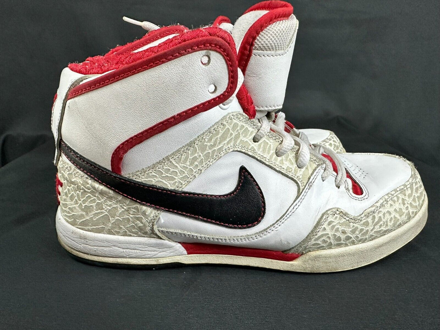 Men's Nike Paul Rodriguez 2 Zoom Air High White Varsity Red- Size 10