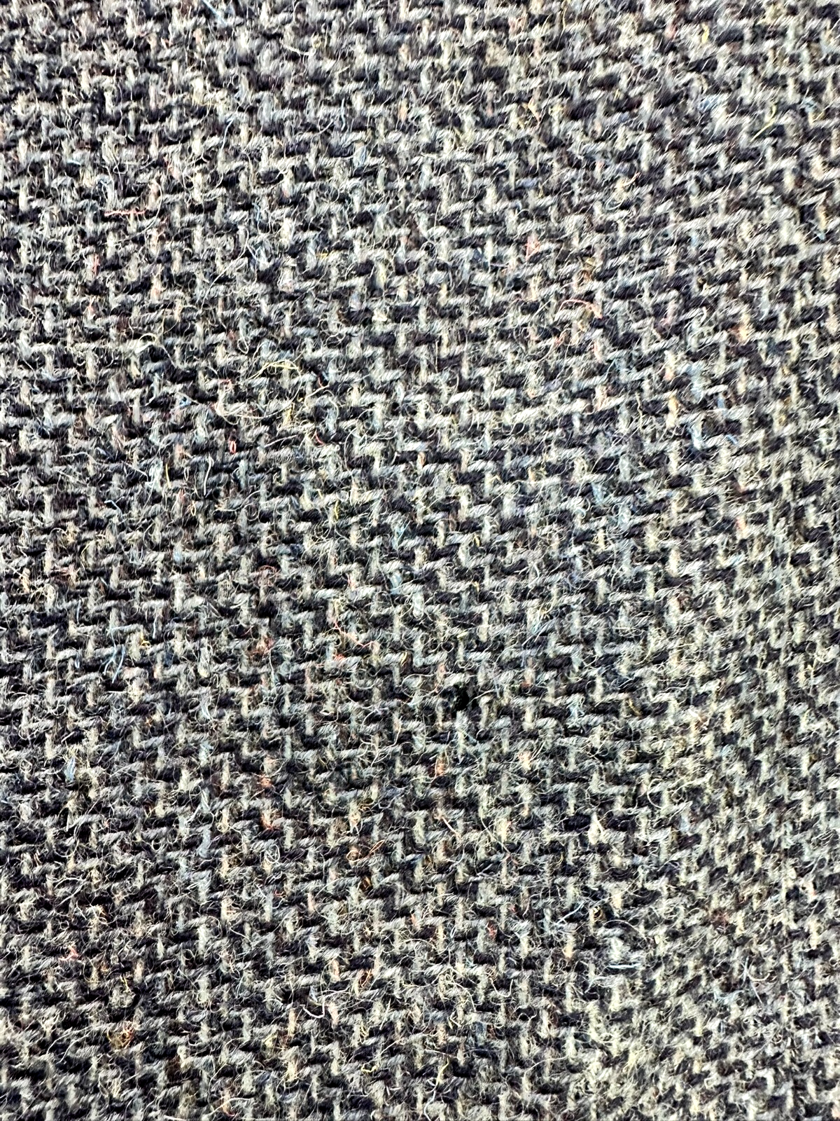 Men's Gray Pendleton Suede & Tweed Wool Blazer Sport Coat- Size 44