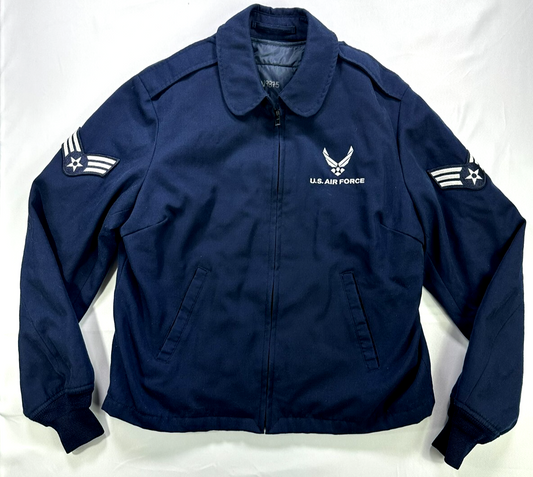 Women's Blue US Air Force Defense Logistics Agency Staff Sargeant Jacket- 16/XL