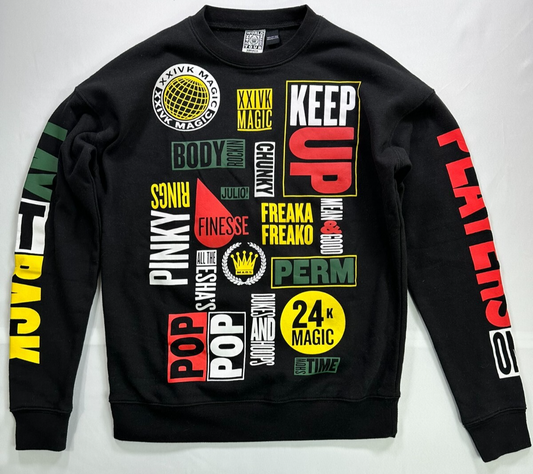 Women's Bruno Mars Official 24 Karat Magic World Tour Sweatshirt- Size S