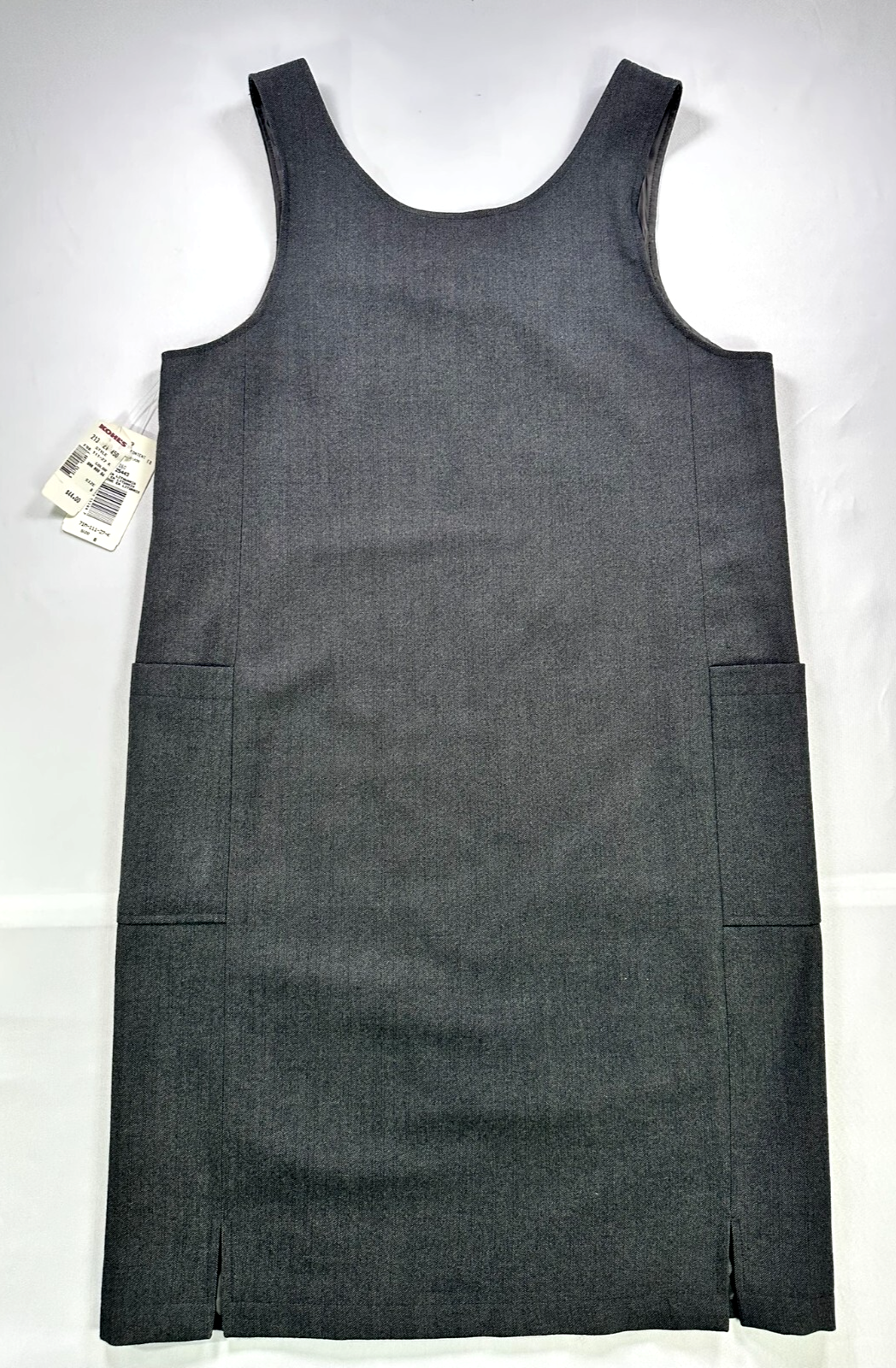 Women's Black Harve Bernard Sport Dress With Pockets- Size 8