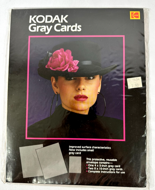 Vintage Kodak Photography Gray 8" x 10" Cards