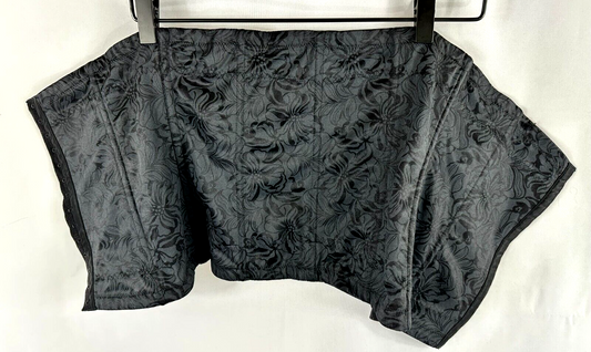 Maidenform Black Corset Instant Slimmer Waist Trainer Flexible Boning- Size L