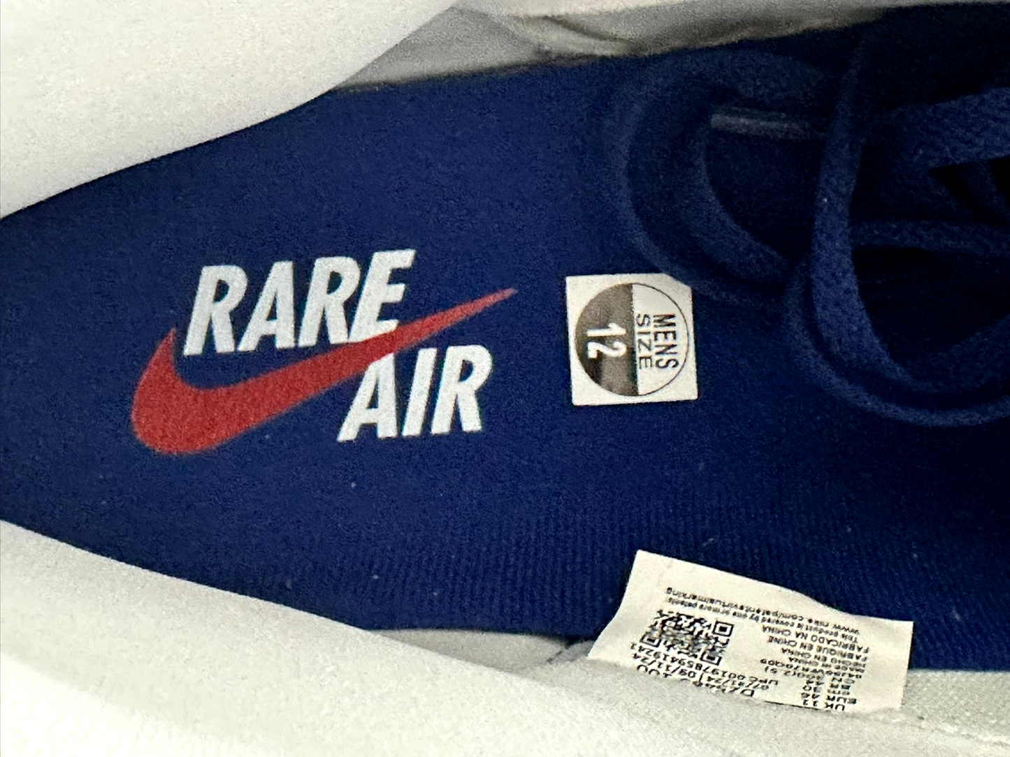 Nike Air Jordan 1 Retro High OG Rare Air- Deep Royal Blue (DZ5485-100) Size 12