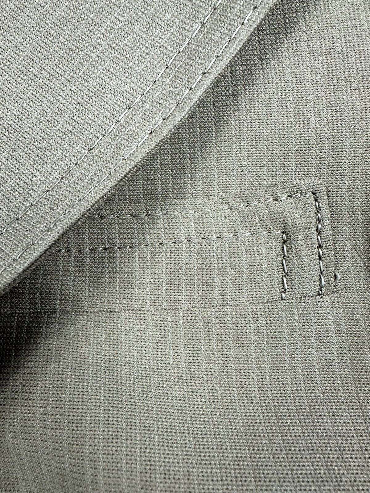 Men's Vintage Beige Textured Double Stitched Blazer- Size 36R