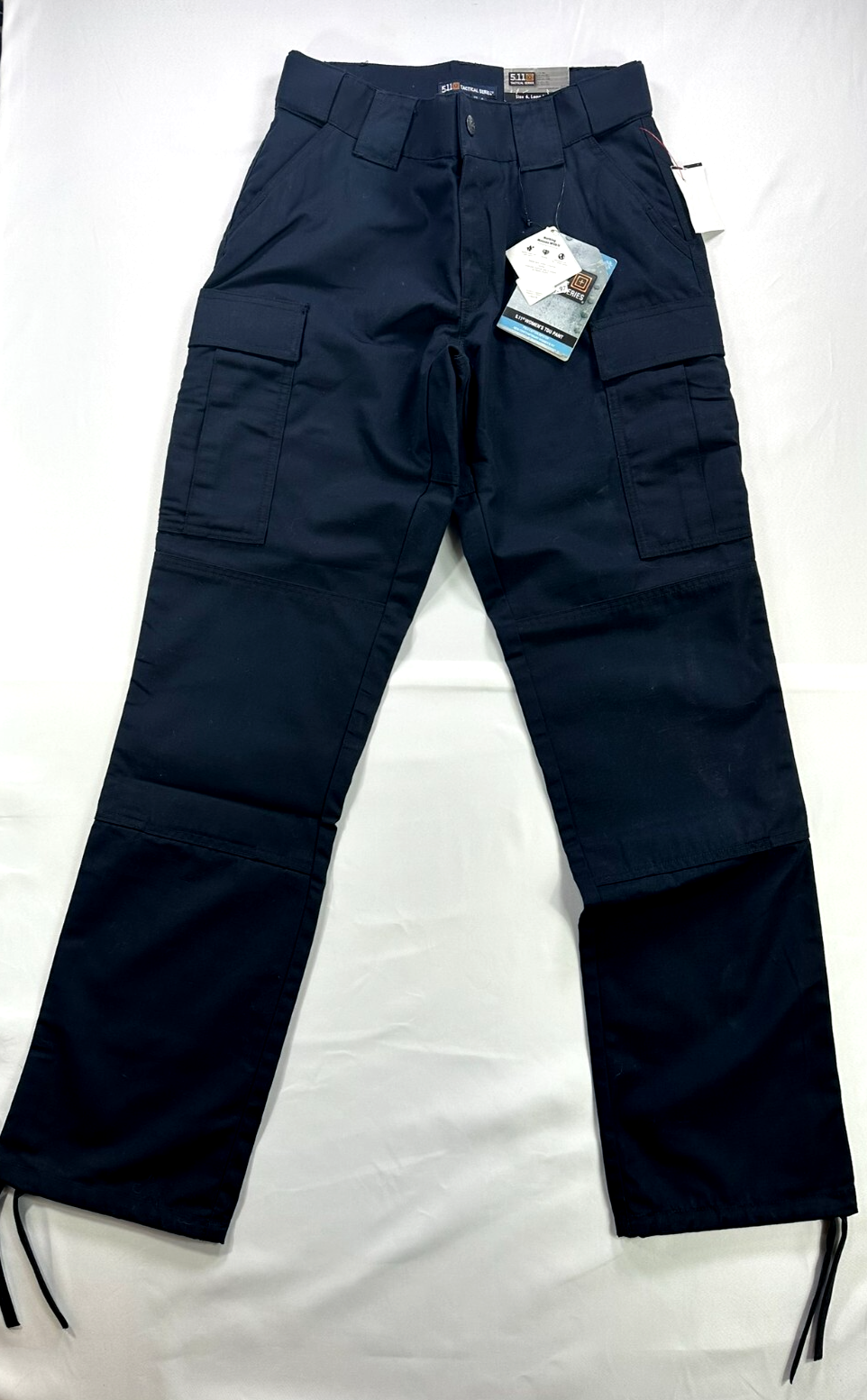 Women's Navy Blue 5.11 Tactical Series TDU Cargo Pants (Long Inseam)- Size 6