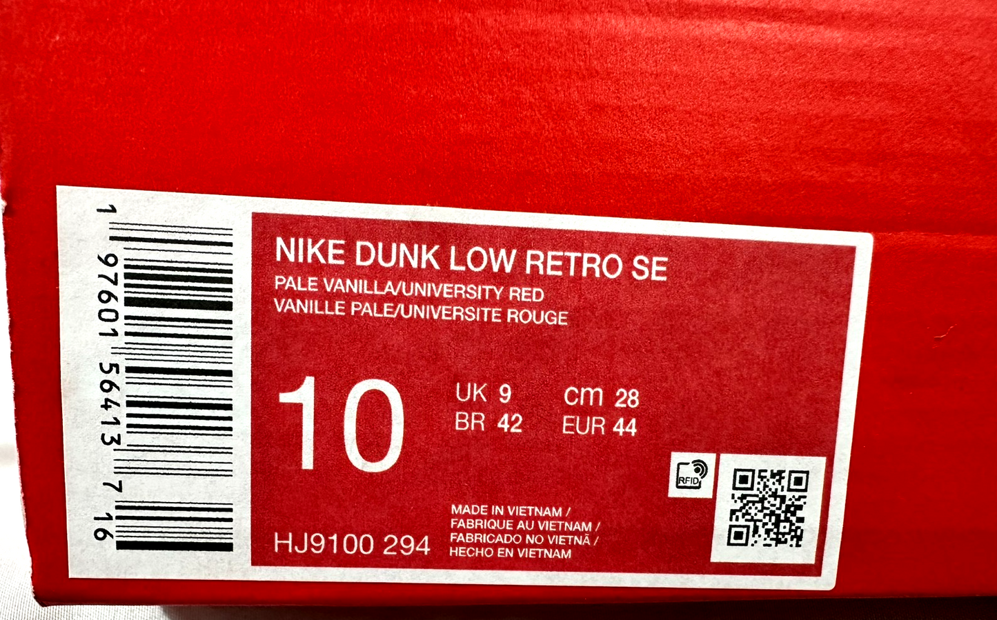 Men's Nike Dunk Low Retro SE "Strawberry Waffle" (HJ9100-294) Size 10
