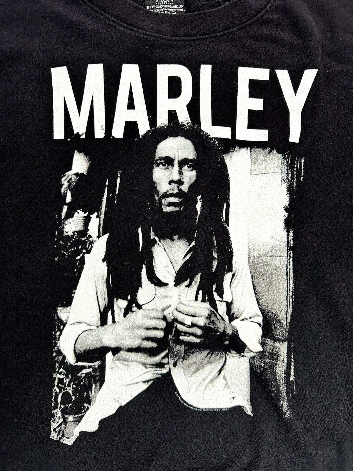 Women's Vintage Bob Marley Zion Sweatshirt- Size L