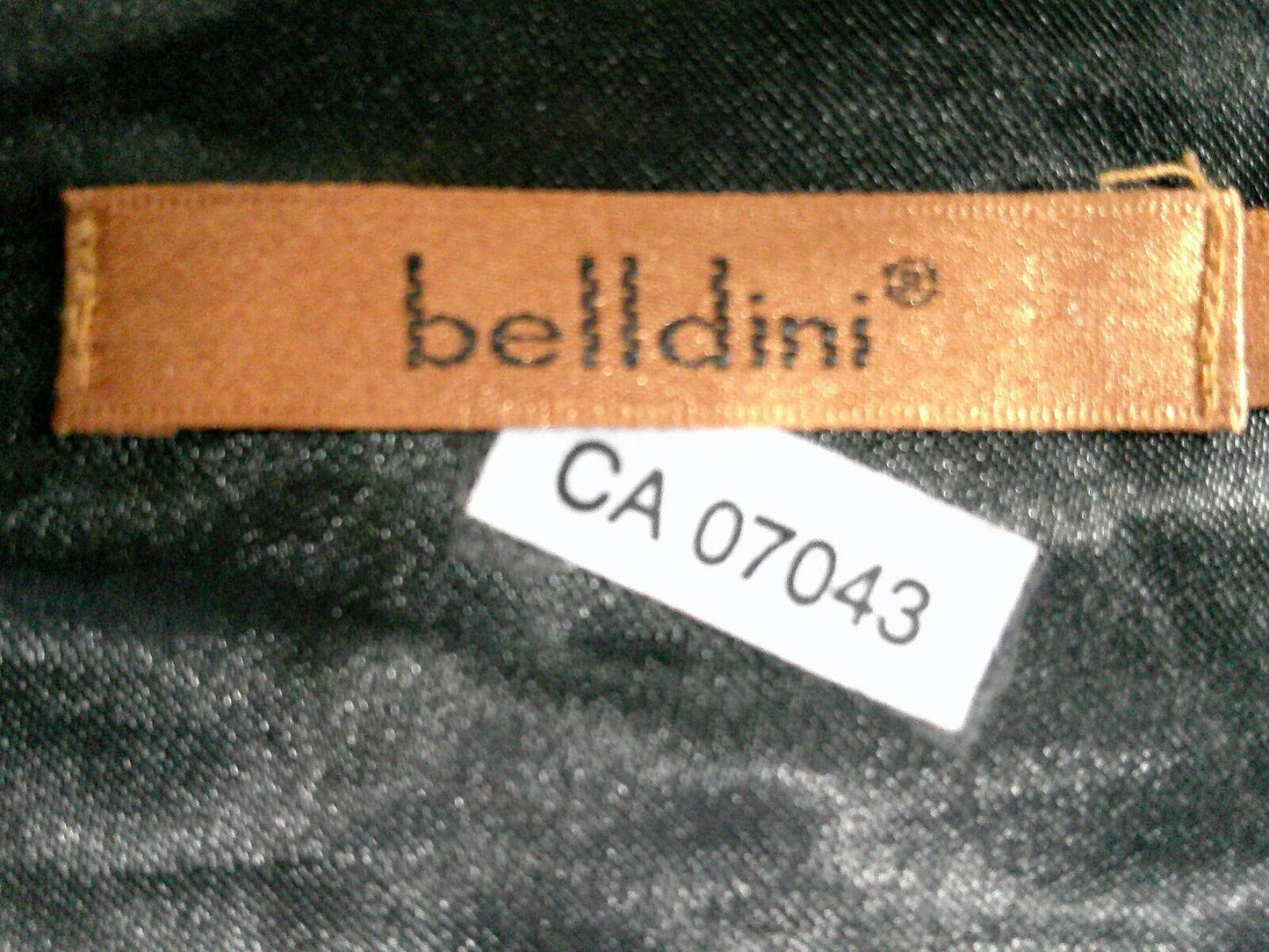 Women's Belldini Black Genuine Fur Vest- Size Medium