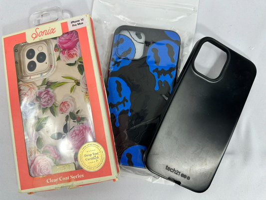 Iphone 12 Pro Max Case (3 Case Lot)