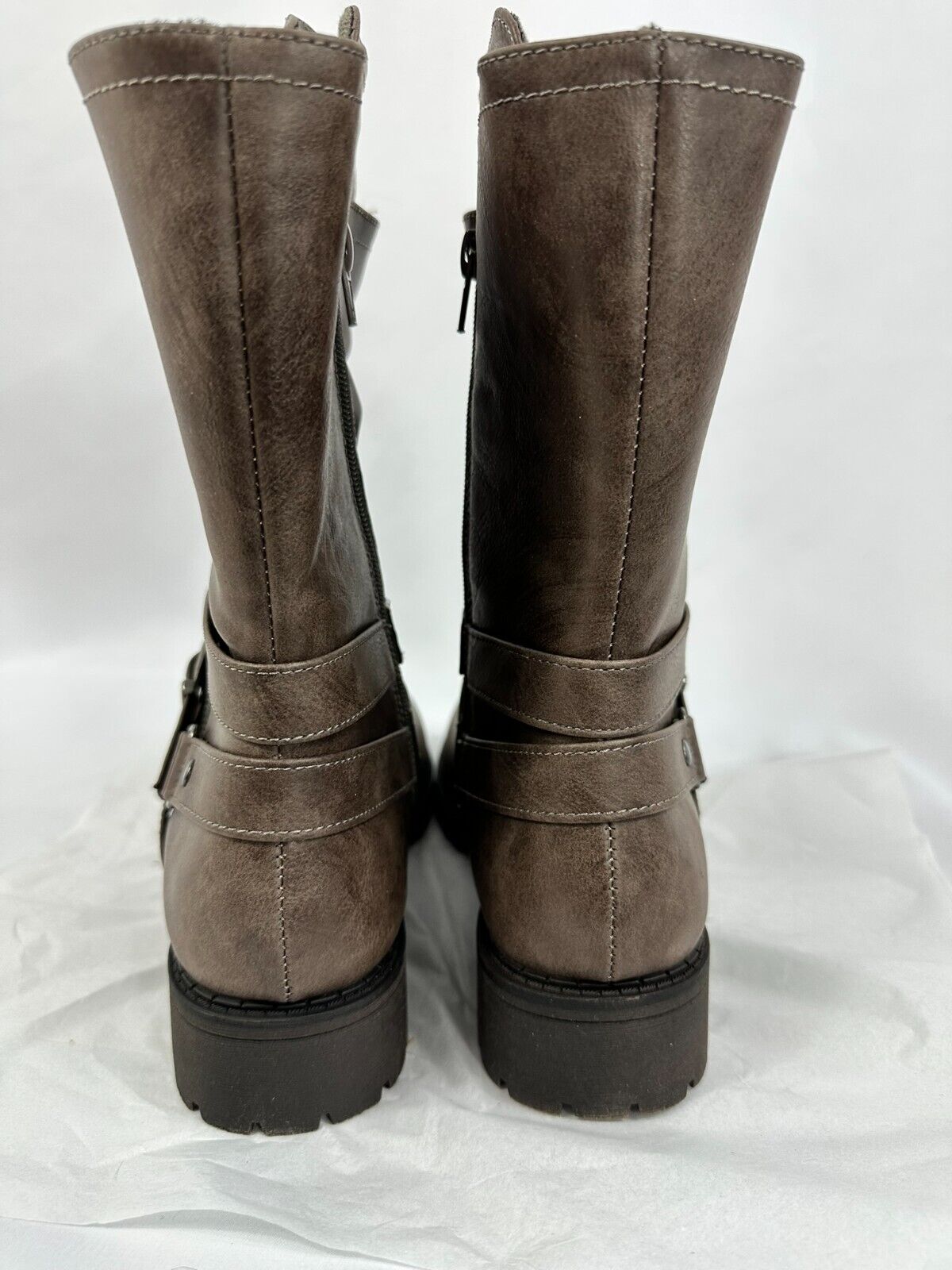 Women's Maurices Casey Mid Calf Moto Boot- Size 9.5M