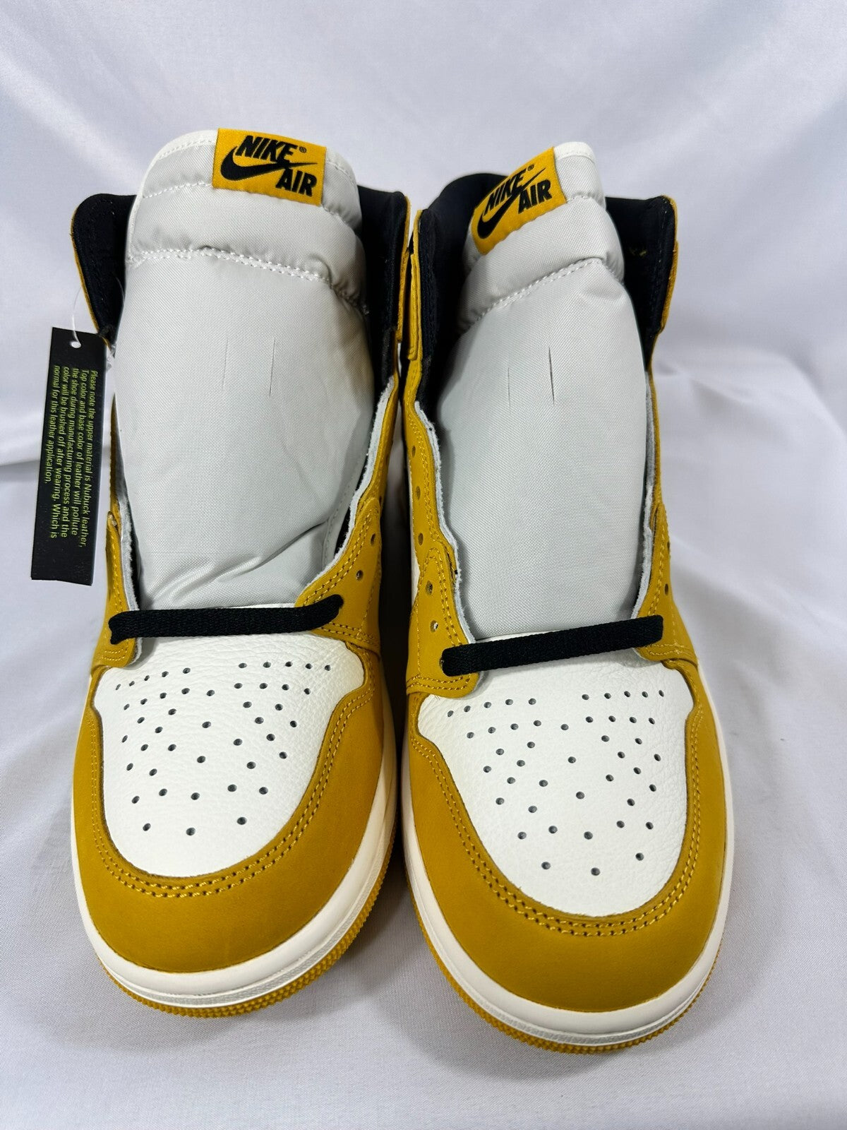 Men's Nike Air Jordan 1 Retro OG Yellow Ochre (DZ5485-701)- Size 12.5