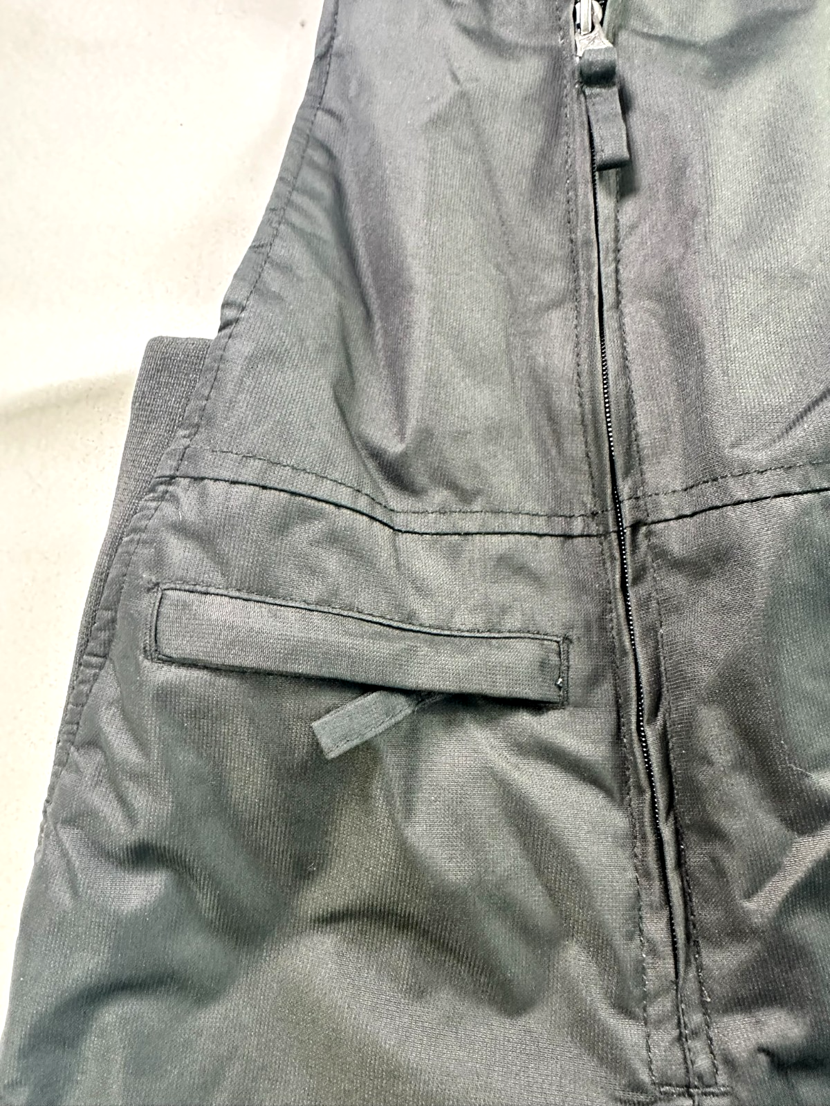 Youth Black Arctix Ski/ Snow Bib Pants Suspenders W/ Pocket- Size XS (5K)