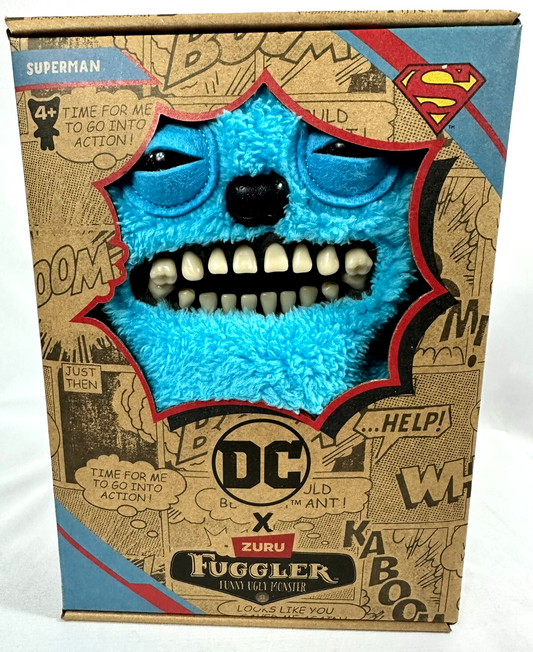 Zuru DC X Fuggler Superman Funny Ugly Monster Plush Collector Toy