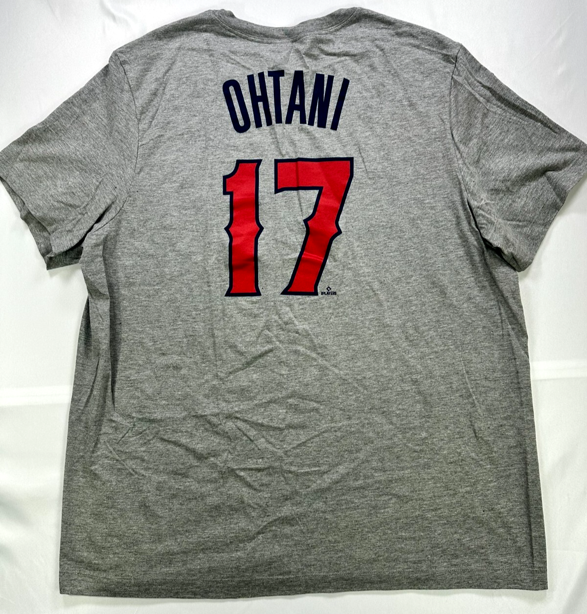 Men's Gray MLB All Star West Shohei Ohtani LA Angels T-Shirt- Size 2XL