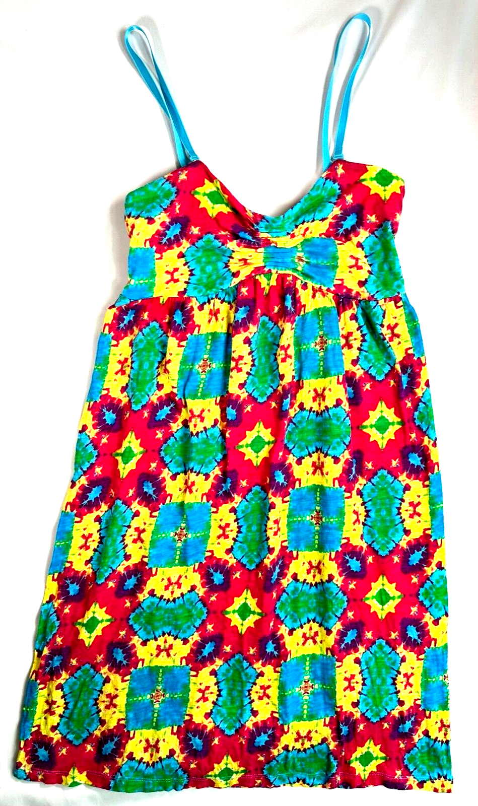 Women's No Boundaries Tie-Dye Sundress- Size M (7-9)