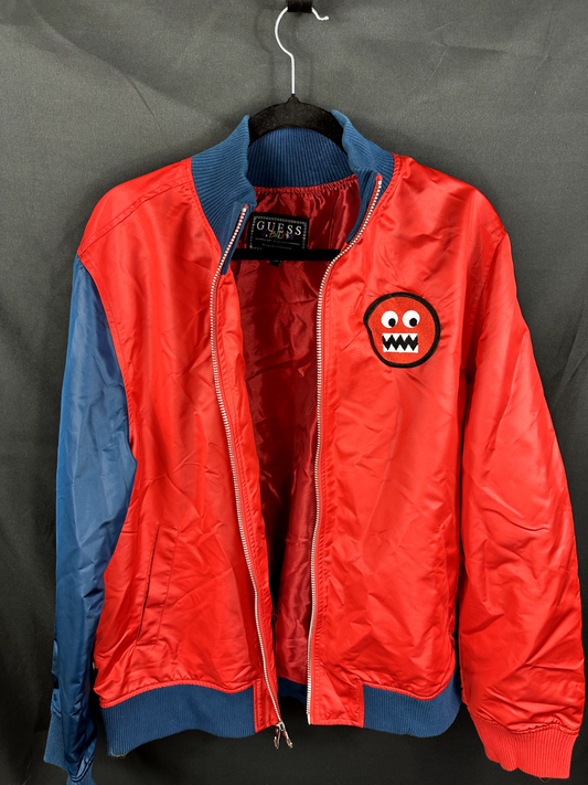 Men's Guess X J. Balvin Limited Edition Colorblocked Vibras Jacket- Size Large