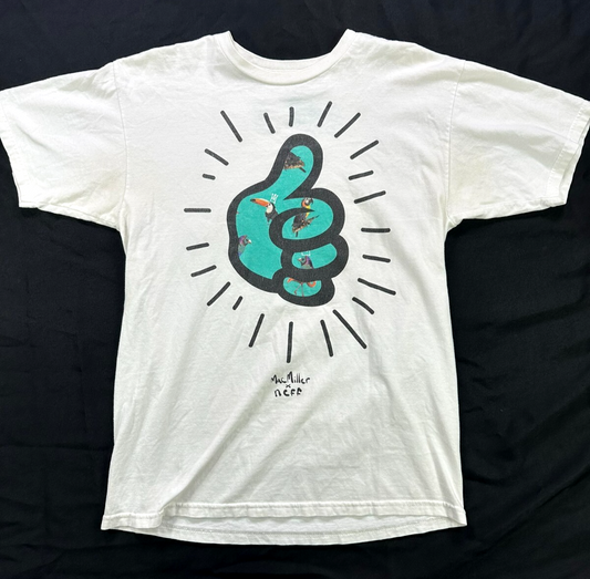 Men's Mac Miller X Neff Most Dope Thumbs Up T-Shirt RARE (2013)- Size M