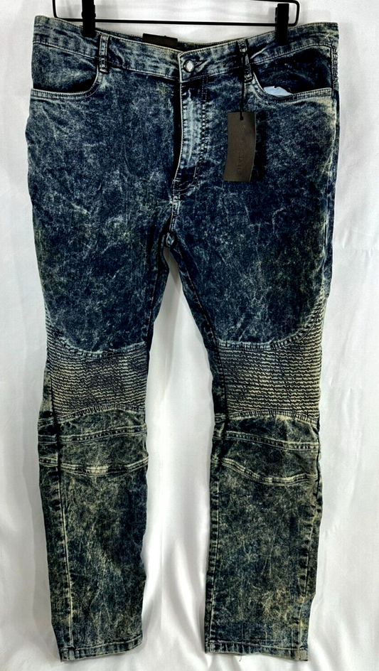 Men's Steve's Brand Stretch Skinny Fit Jeans- Size 36/32