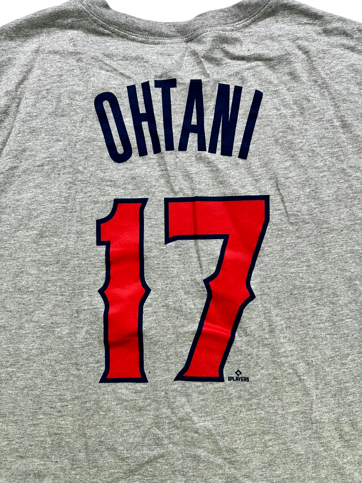 Men's Gray MLB All Star West Shohei Ohtani LA Angels T-Shirt- Size 2XL