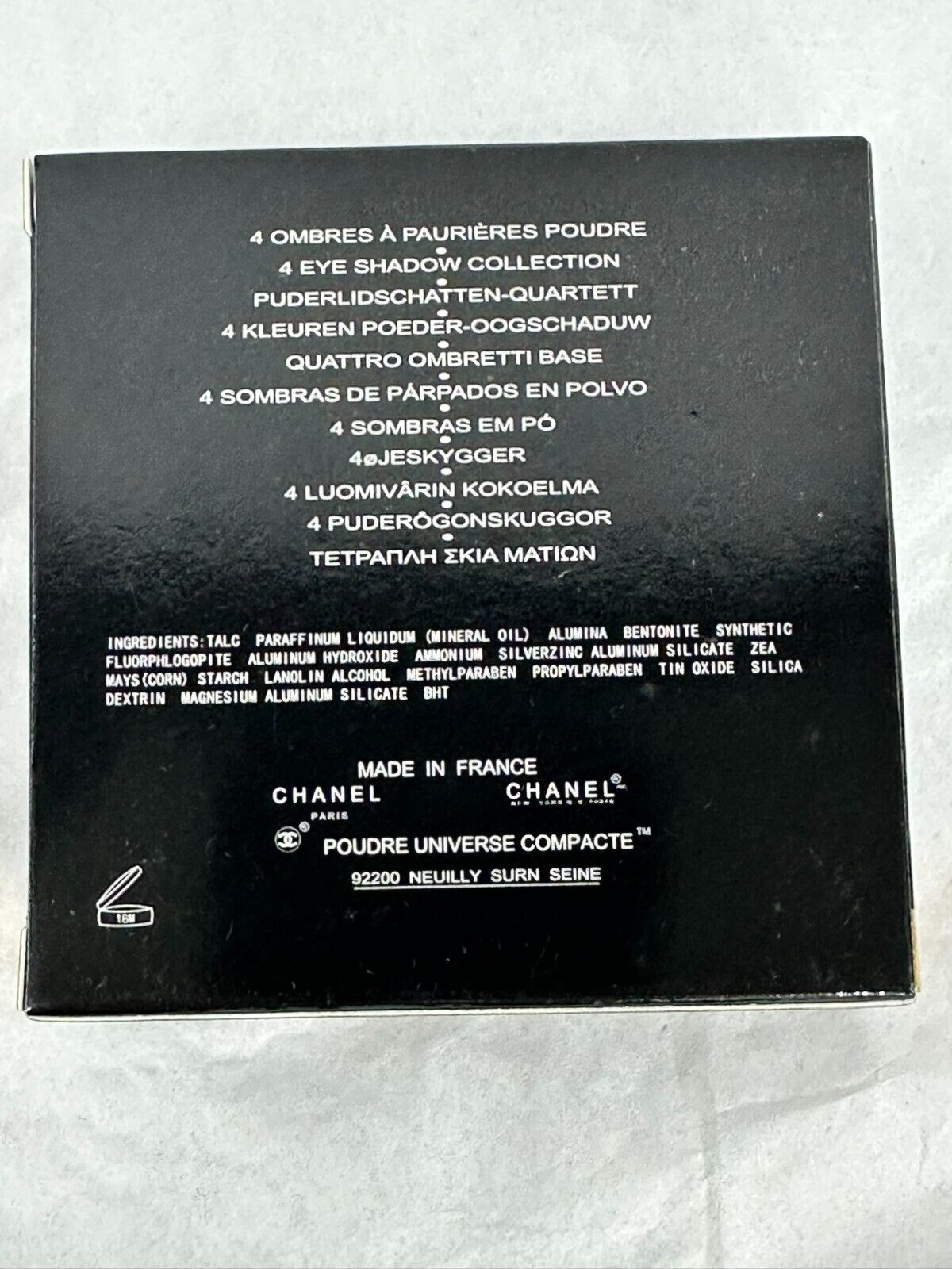 Chanel Les Ombres Multi-Effect Quadra Eyeshadow (#302) 2g/0.07oz- Hard to Find