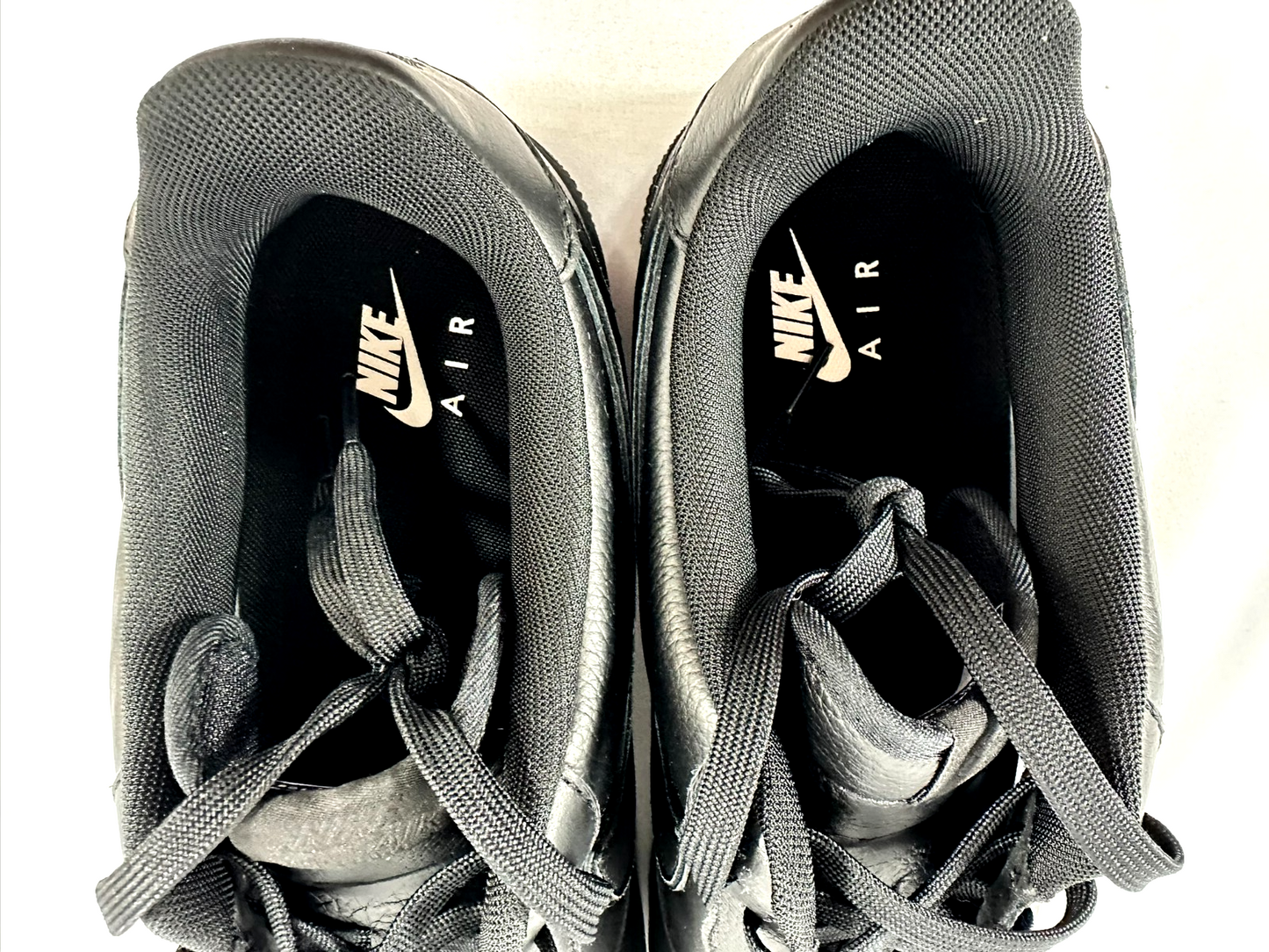 Men's Triple Black Nike Air Force 1 Low ESS (HF0659-900) Size 16