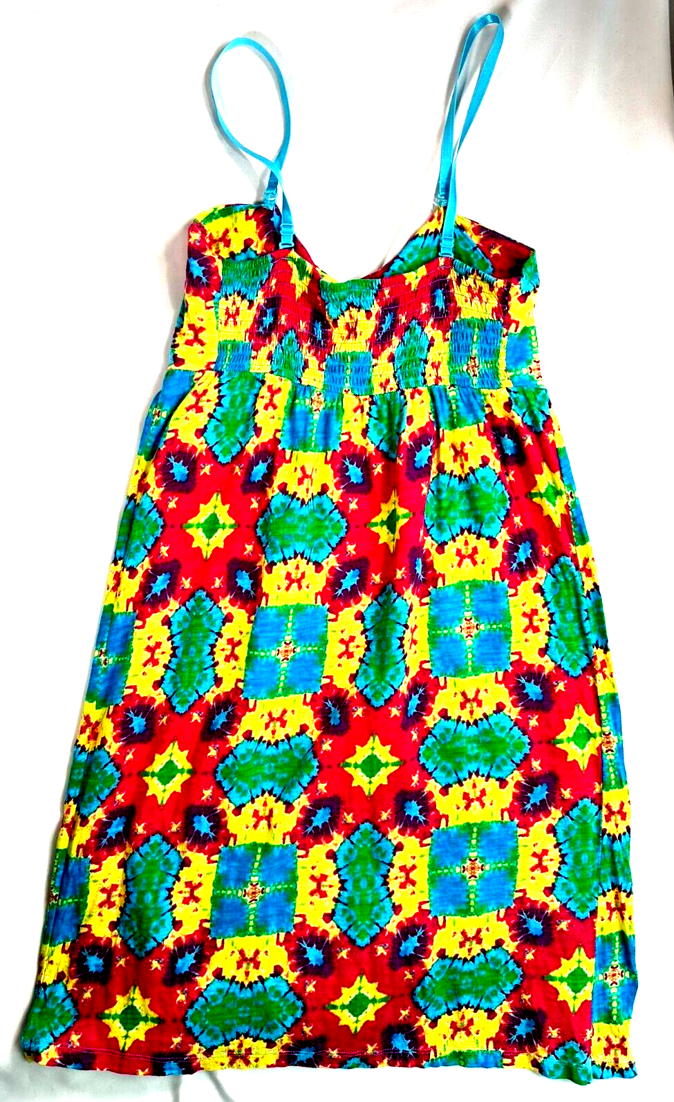 Women's No Boundaries Tie-Dye Sundress- Size M (7-9)