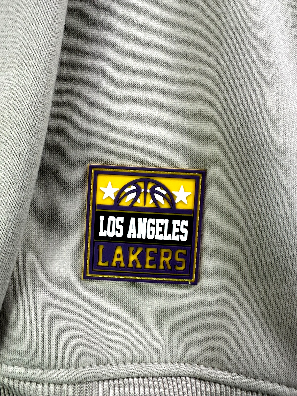 Men's Beige Ultra Game NBA Los Angeles Lakers Sweatshirt- Size M