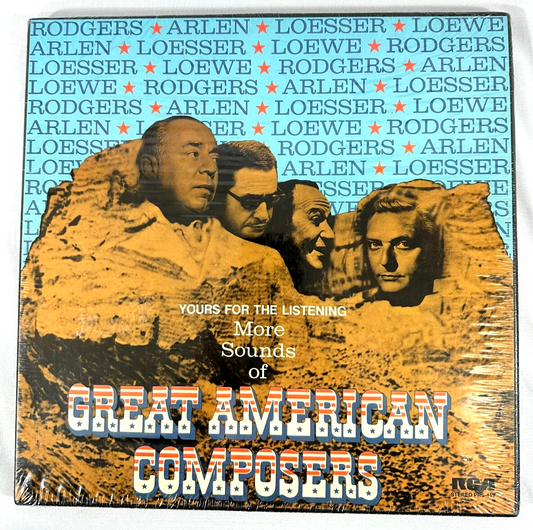 More Sounds Of Great American Composers RCA Vinyl 4 LP Record Sealed Box Set