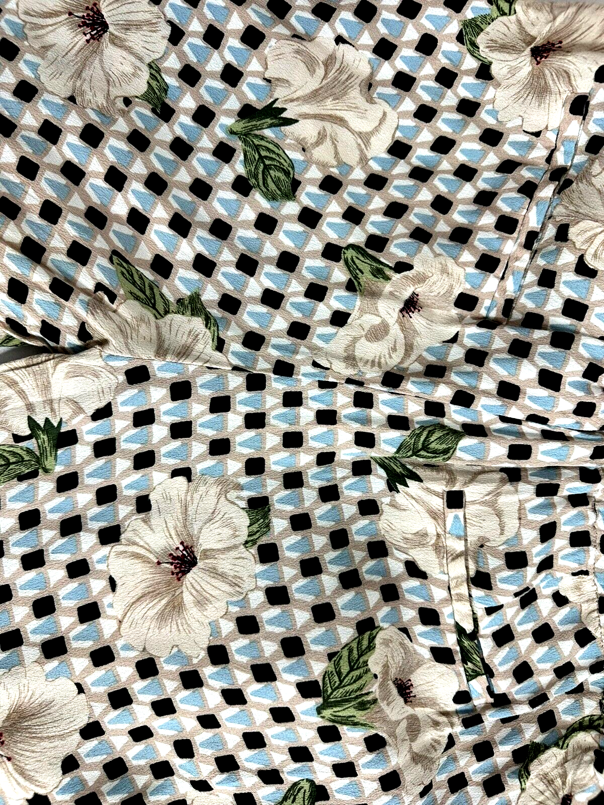 Women's Zara Elastic Waist Printed Comfort Pants- Size S