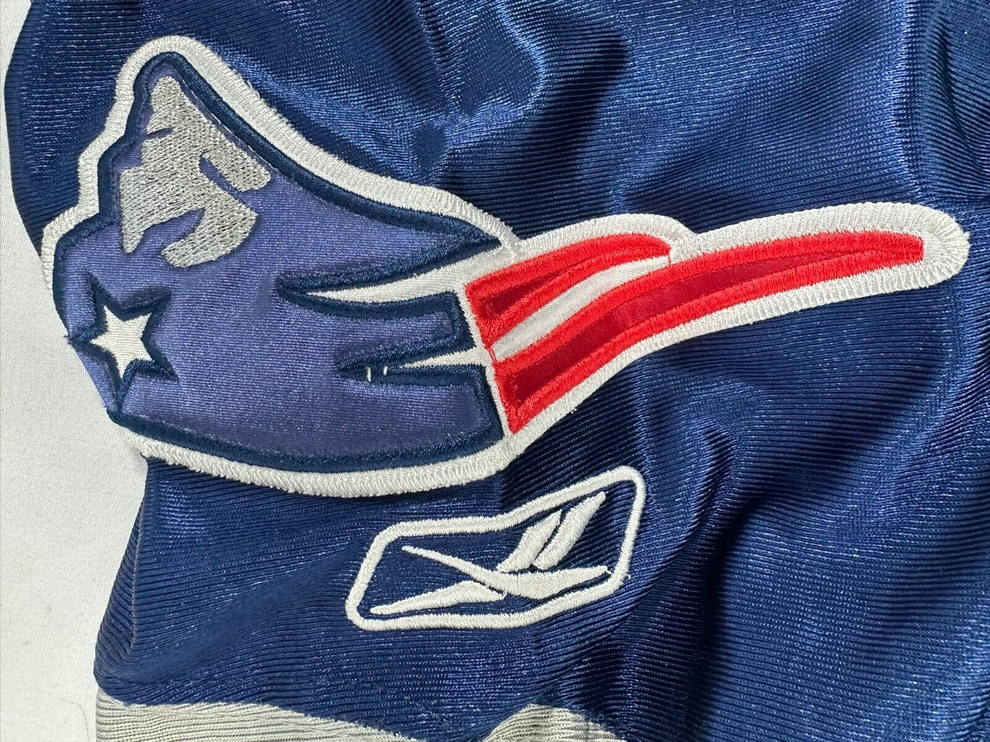 Tom Brady NFL Reebok On Field New England Patriots Football Jersey- Size 50