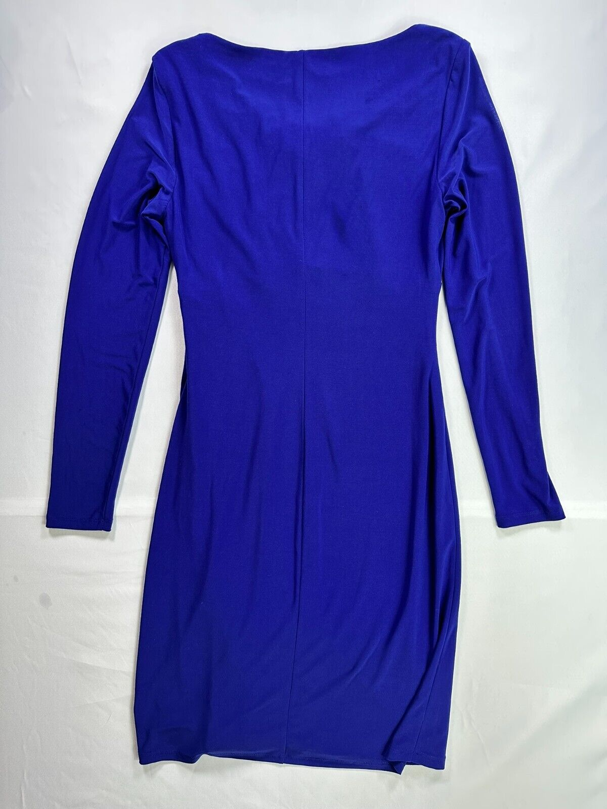 Women's Ralph Lauren Holiday Cannes Blu Ruched Dress- Size 4