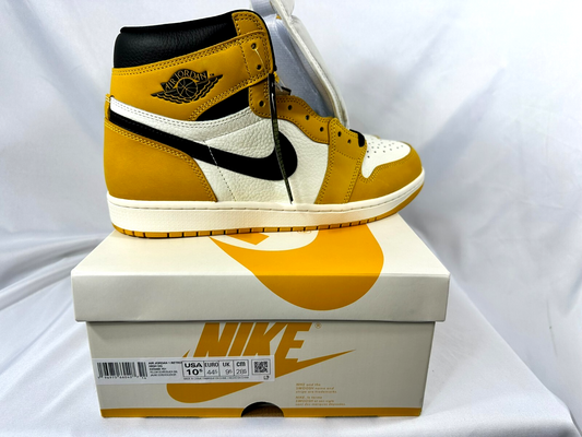 Men's Nike Air Jordan 1 Retro OG Yellow Ochre (DZ5485-701)- Size 12.5