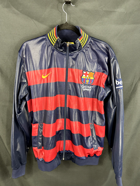 Men's Nike FC Barcelona Barca Soccer Jacket- Size Large