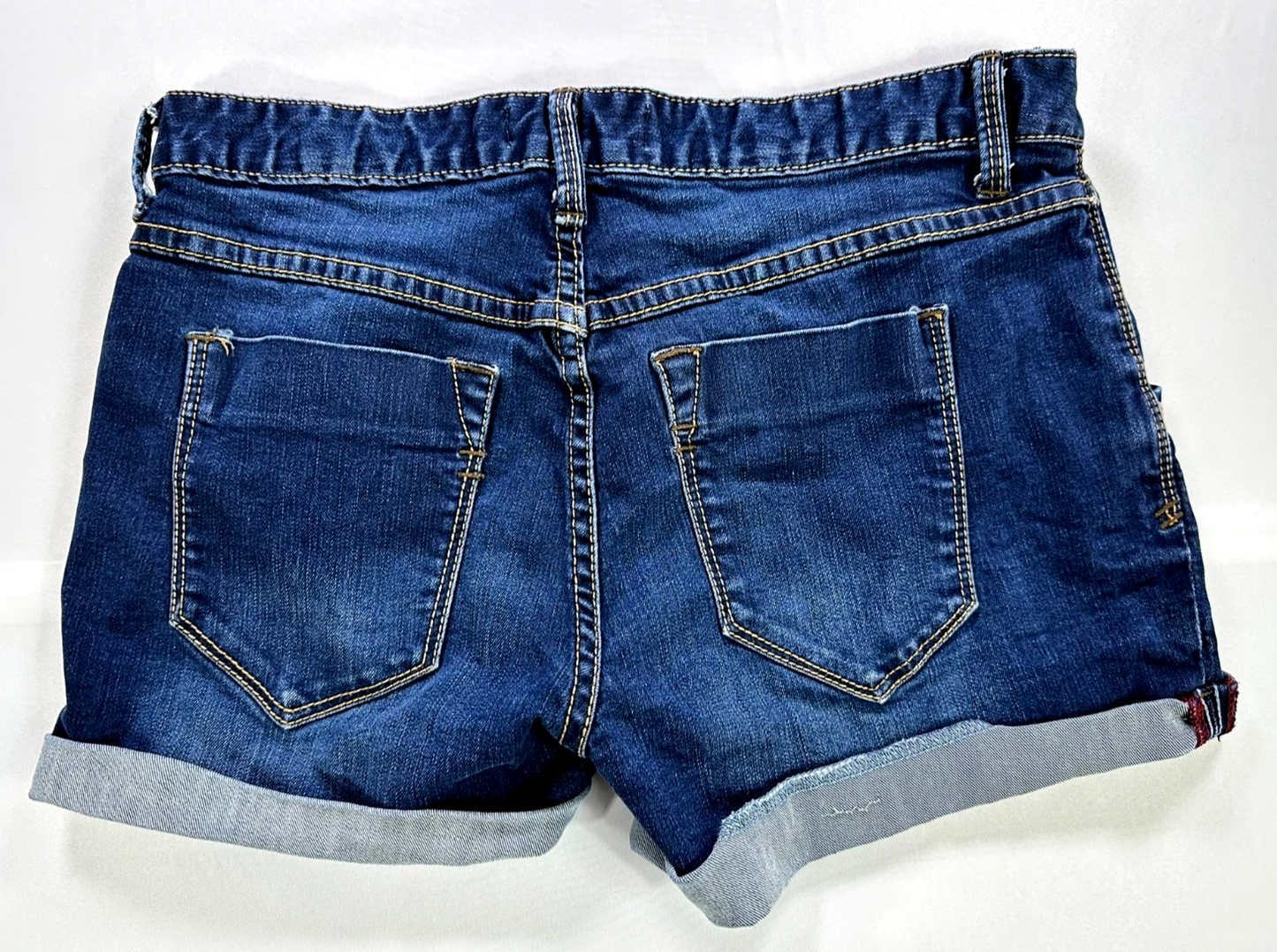 Women's 21 Denim Distressed Cut Off Denim Shorts- Waist 28